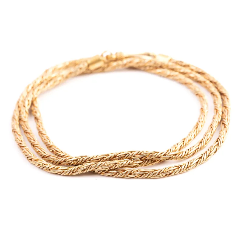 Thick Gold Plated Necklace sold by Love Anchor