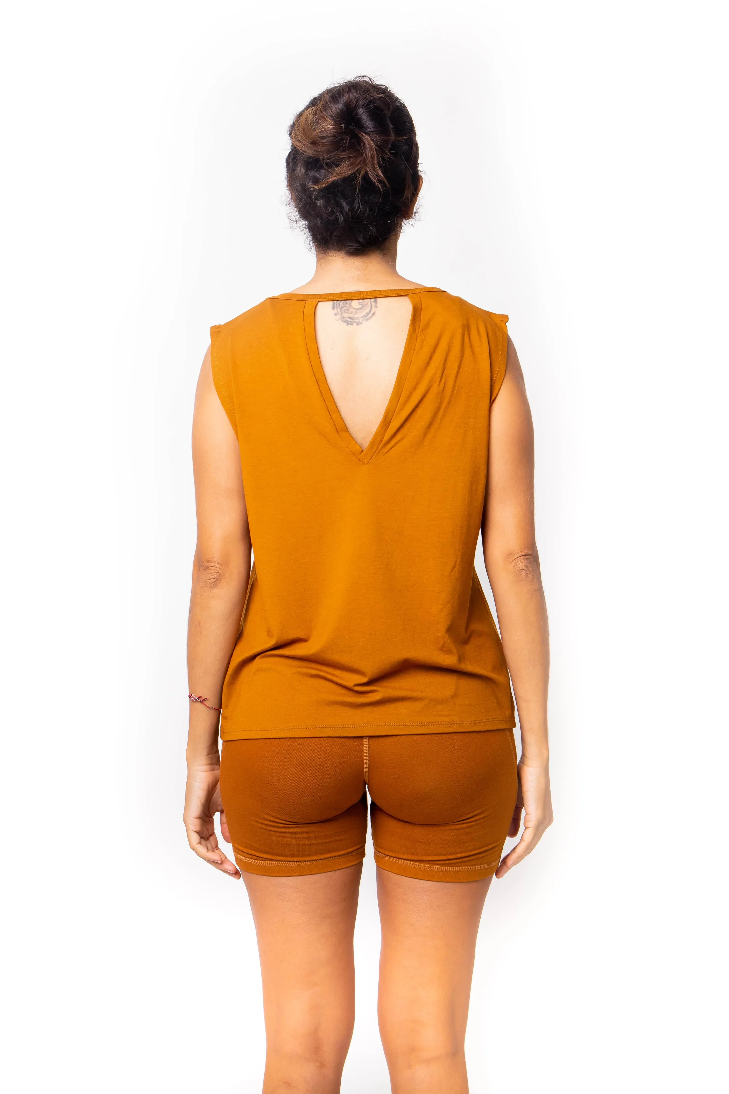 Nikosia, Bamboo Spandex, Top Sport Yoga sold by Love Anchor product image thumbnail 4