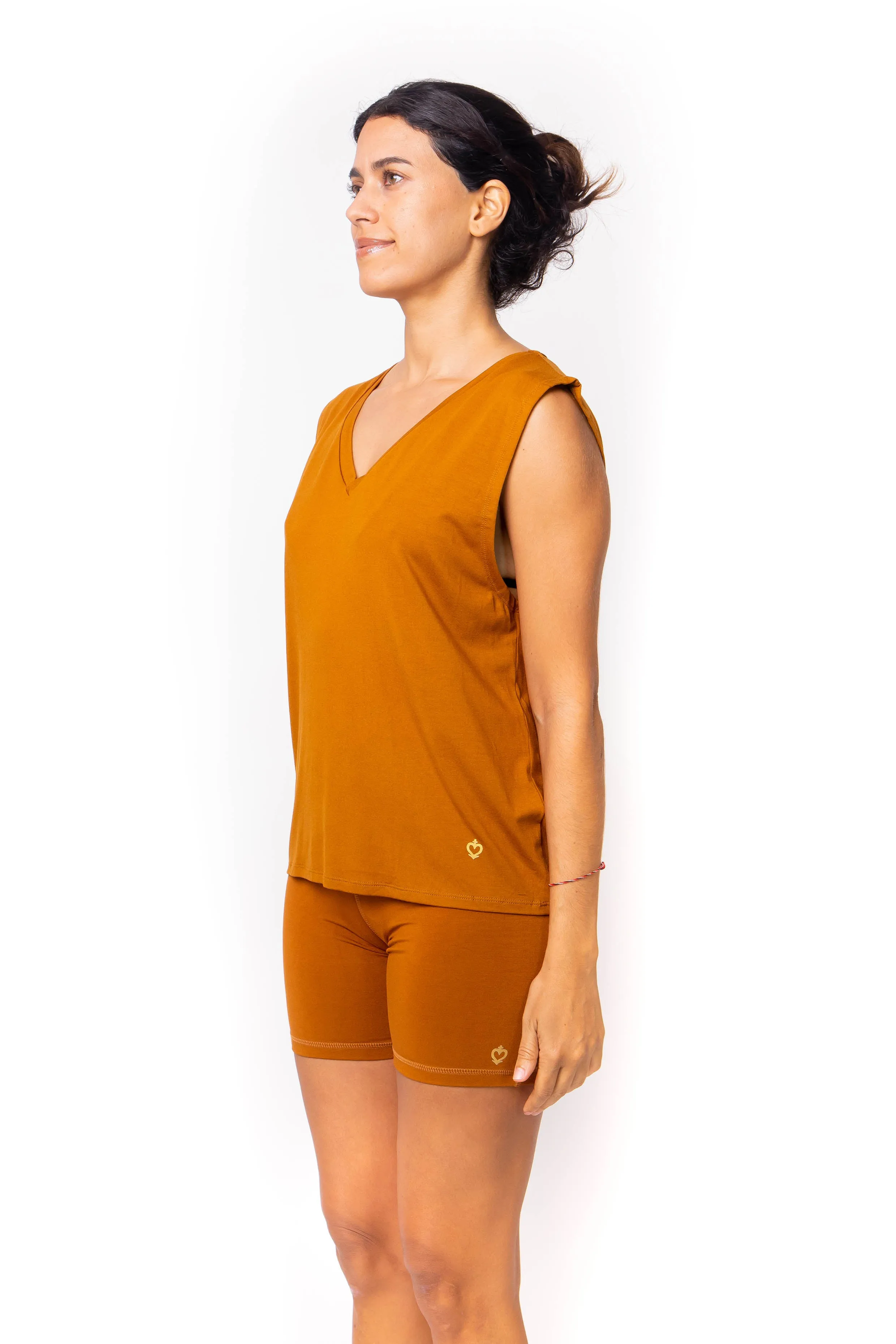 Nikosia, Bamboo Spandex, Top Sport Yoga sold by Love Anchor product image thumbnail 5