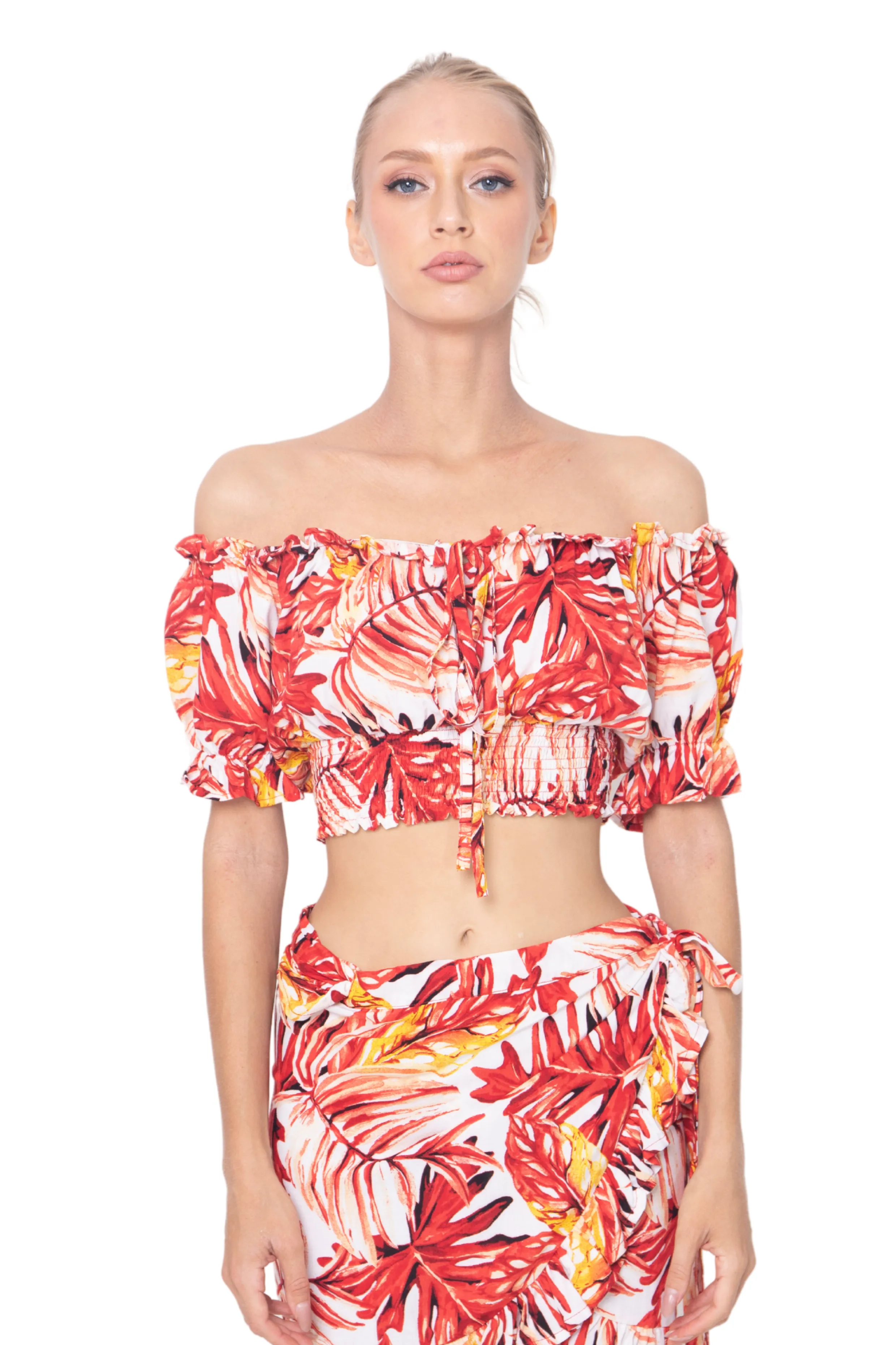 March, Tropical, Cropped Top sold by Love Anchor product image thumbnail 4