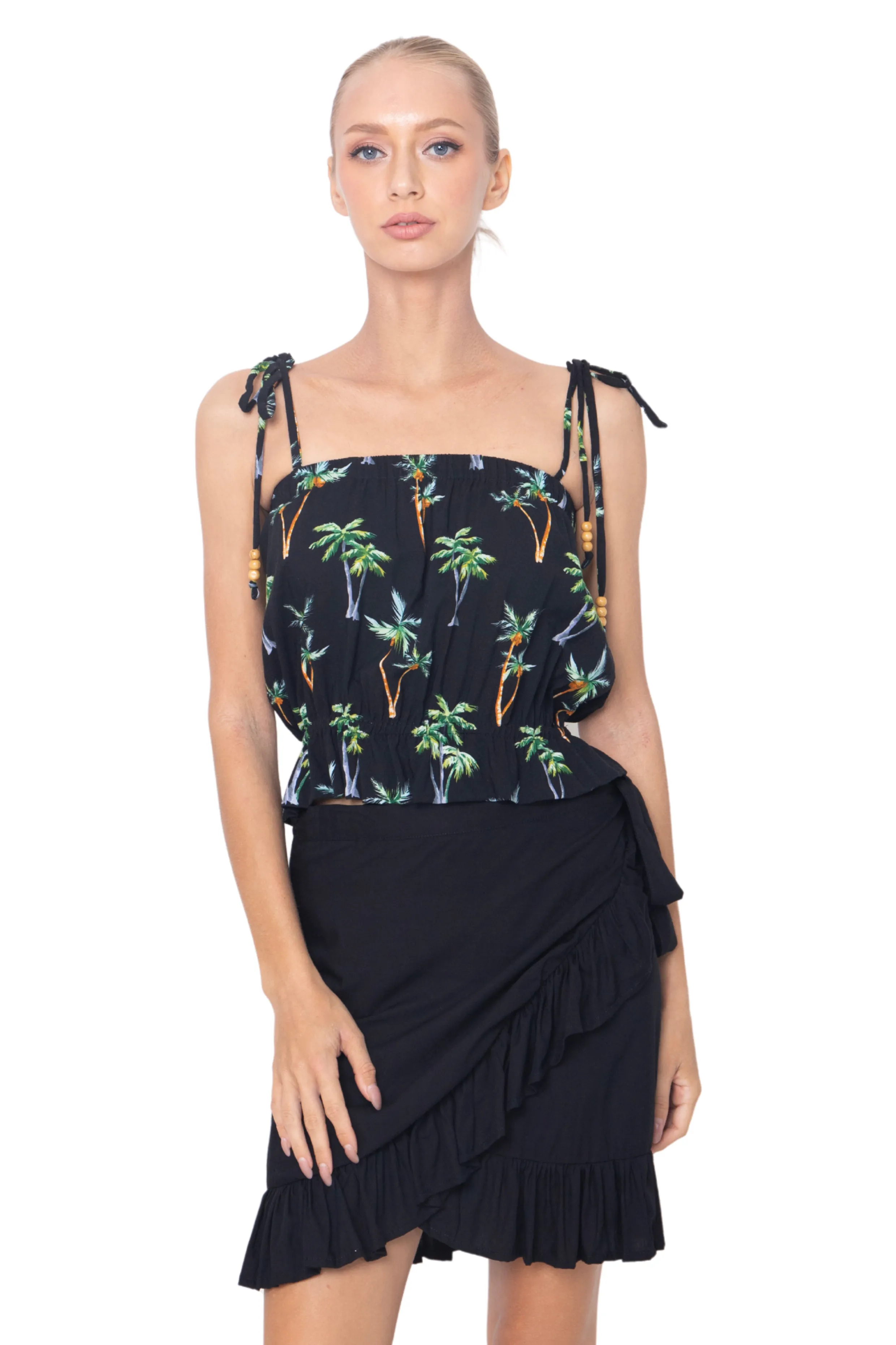 Julie, Tropical, Sleeveless Top sold by Love Anchor product image thumbnail 5