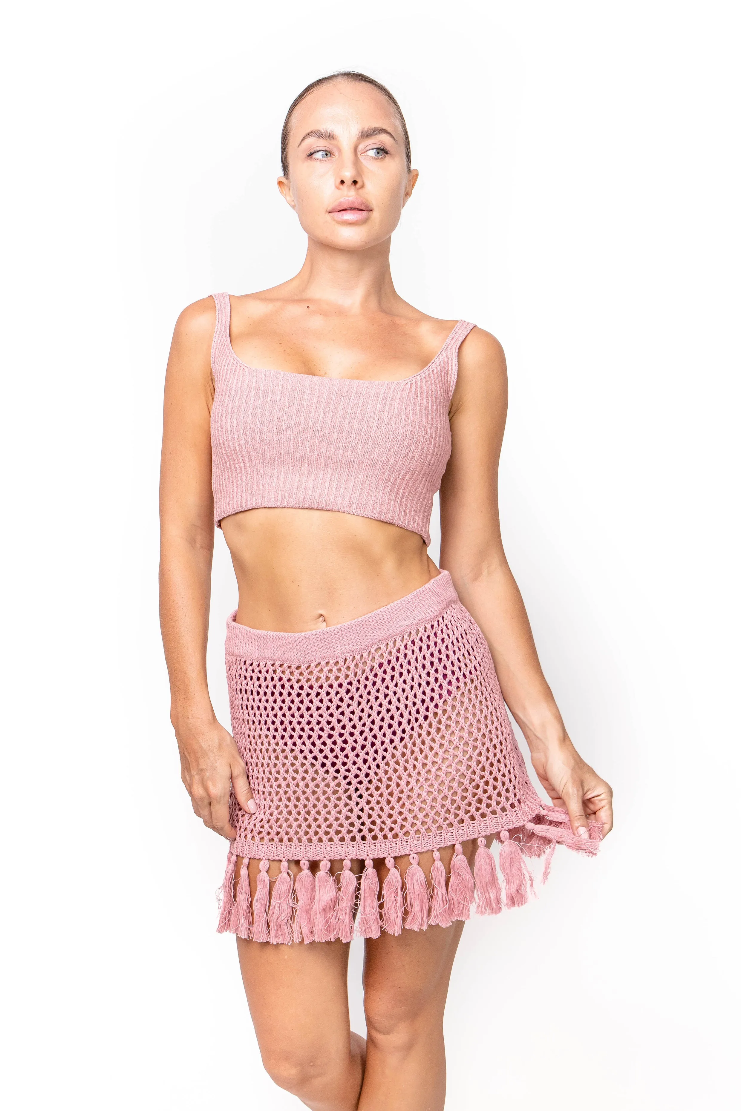 Blossom, Knit, Crop Top sold by Love Anchor