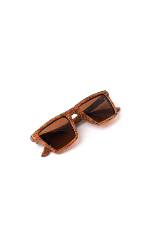 Sunglasses Natuna Teak Wood sold by Love Anchor