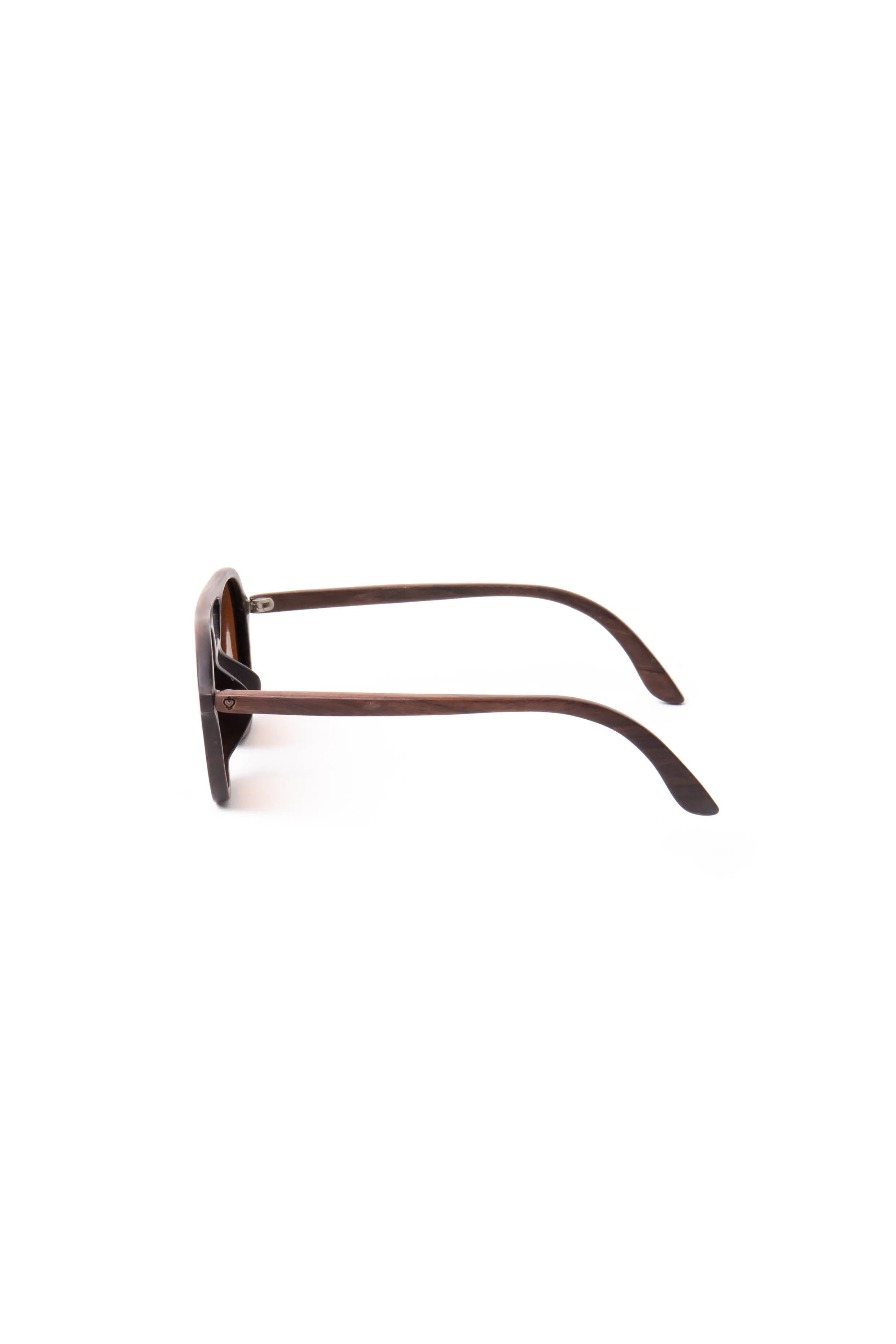 Sunglasses Aviator Square Rosewood sold by Love Anchor product image thumbnail 4