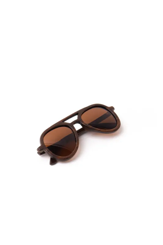 Sunglasses Aviator Round  Rosewood sold by Love Anchor
