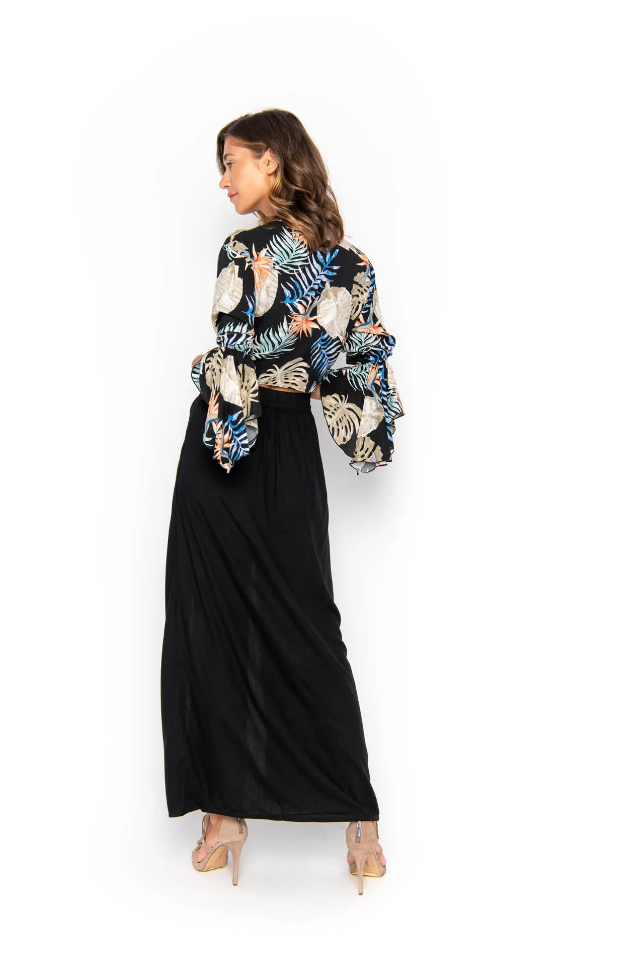 Tulip, Plain, Maxi Skirt sold by Love Anchor product image thumbnail 3