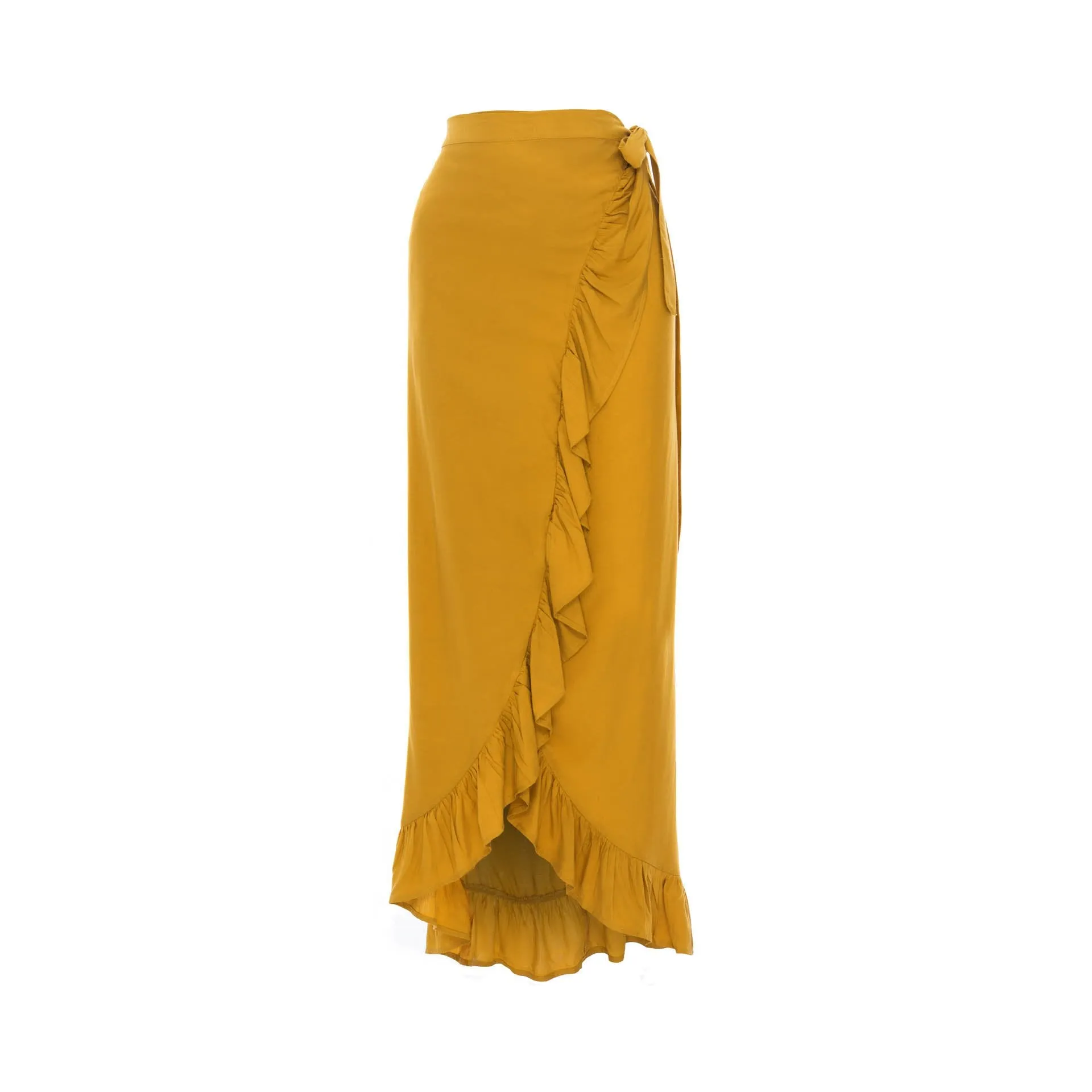 Wrap, Plain, Maxi Skirt sold by Love Anchor product image thumbnail 3