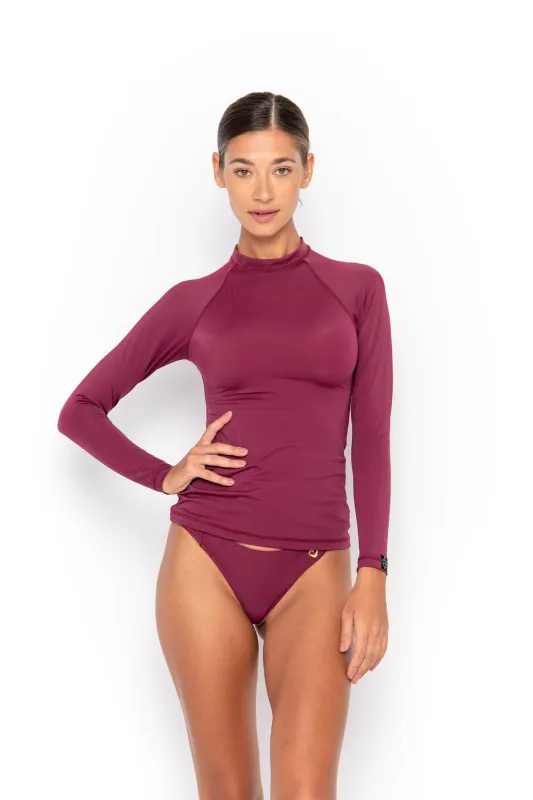 Bayou, Plain, Long Sleeve Rash Guard sold by Love Anchor