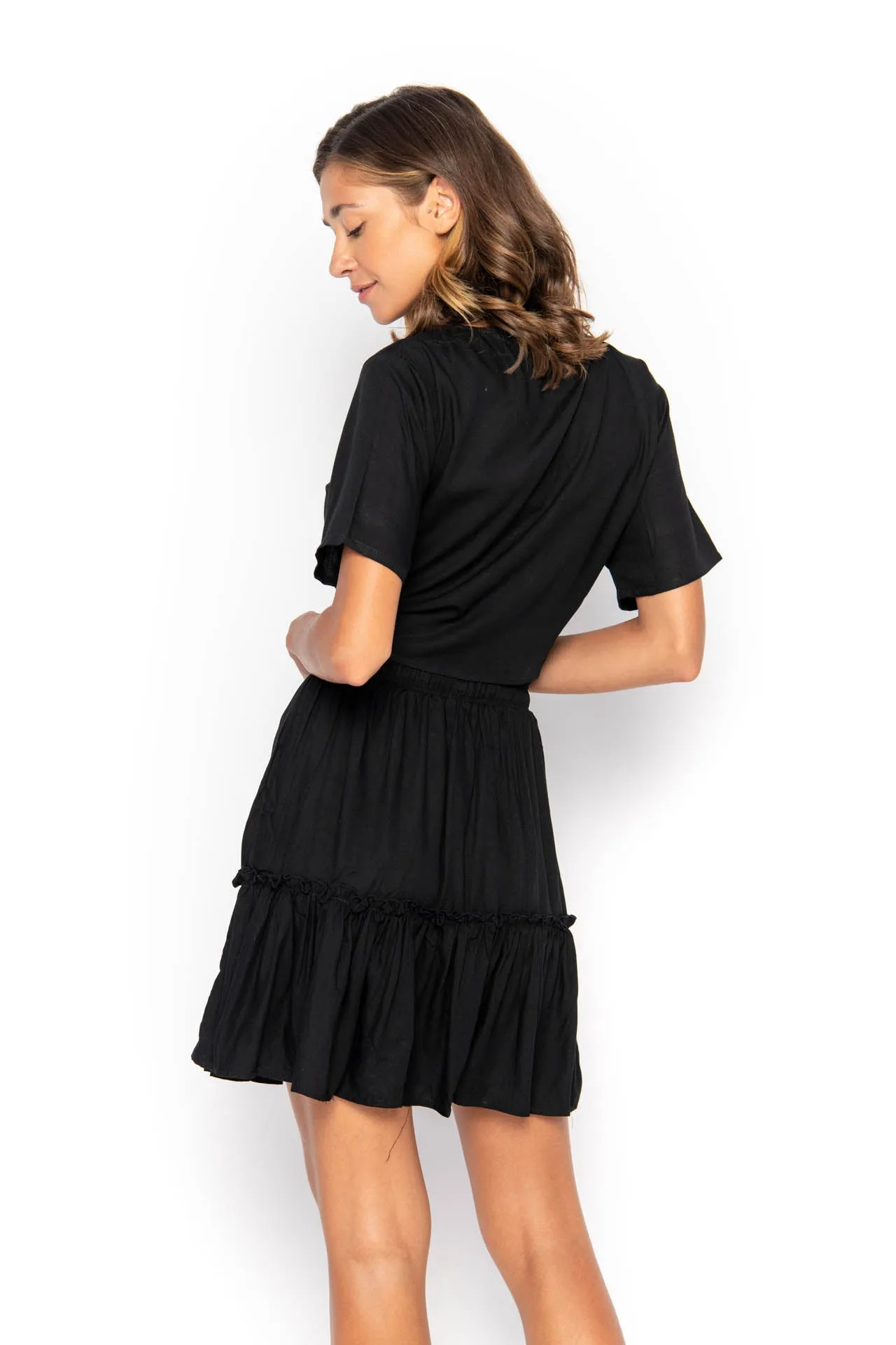 Ikat, Plain, Crop Top sold by Love Anchor product image thumbnail 3