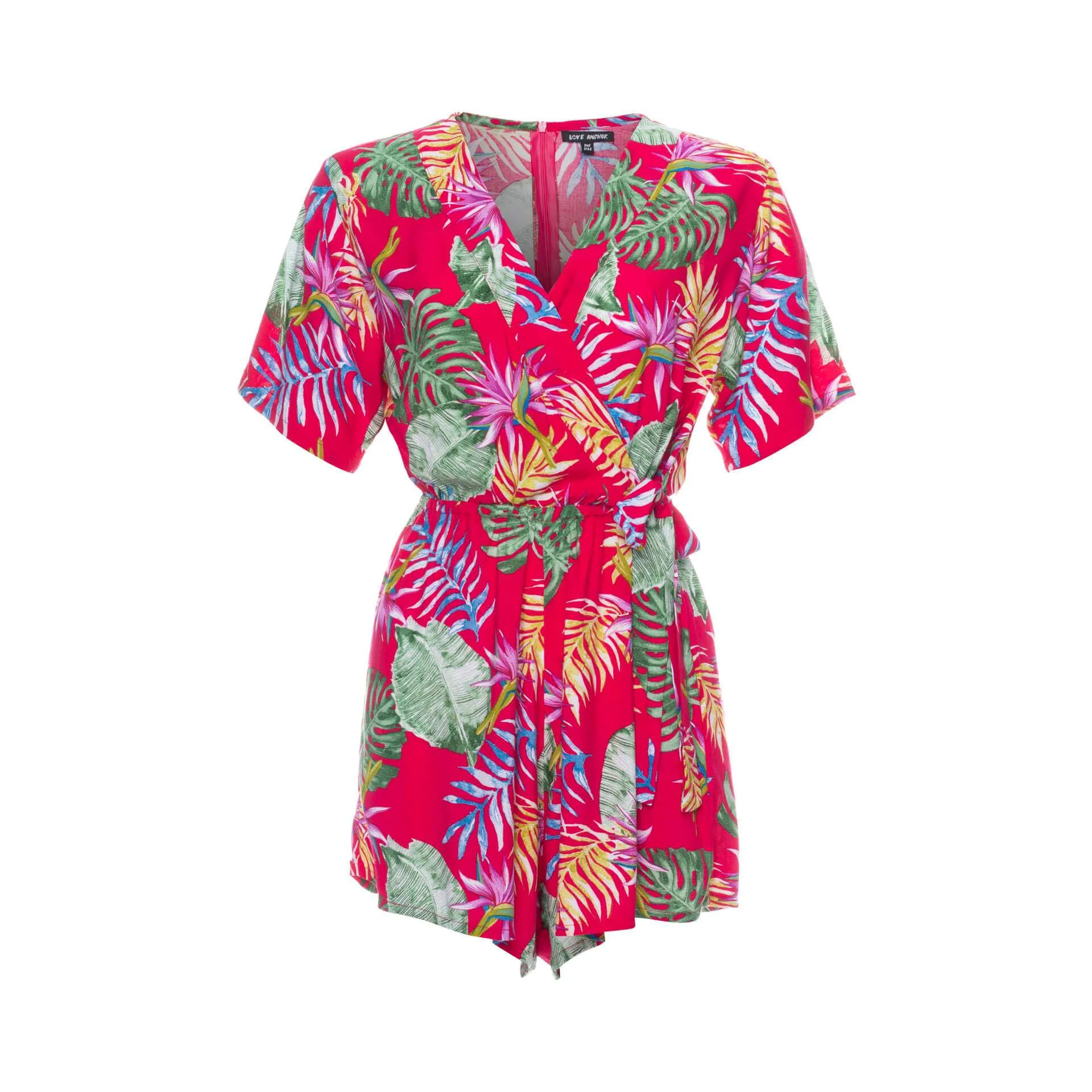 Kataya, Tropical Ananas White, Mini Playsuit sold by Love Anchor product image thumbnail 5