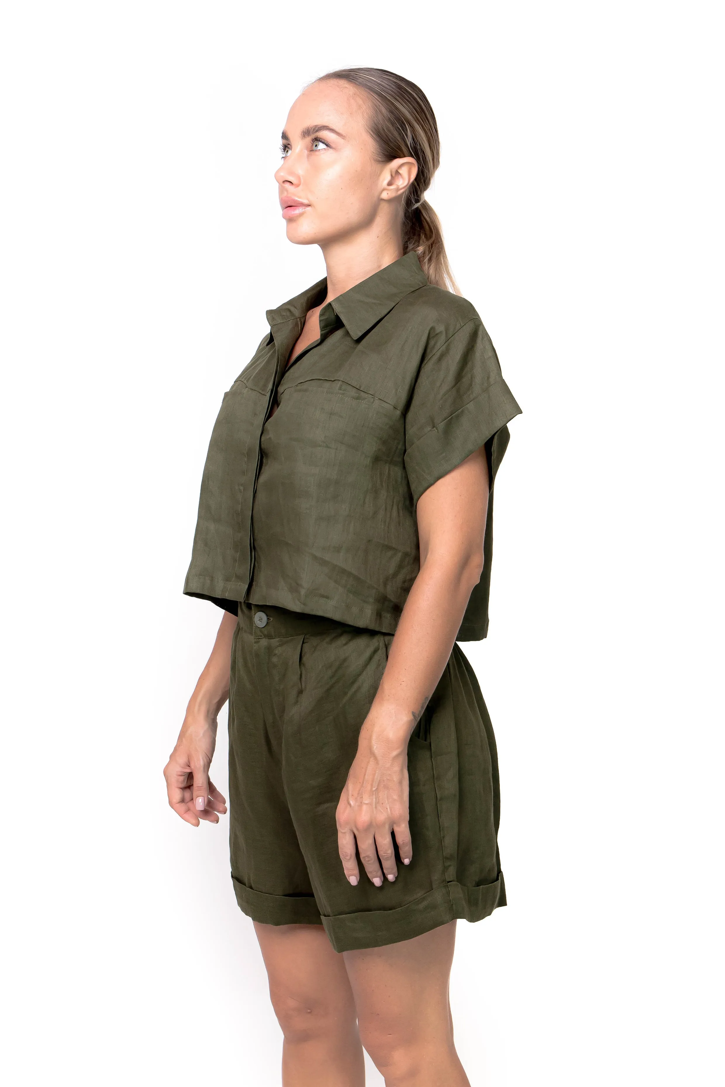 Burmilla, Linen, Top sold by Love Anchor product image thumbnail 3