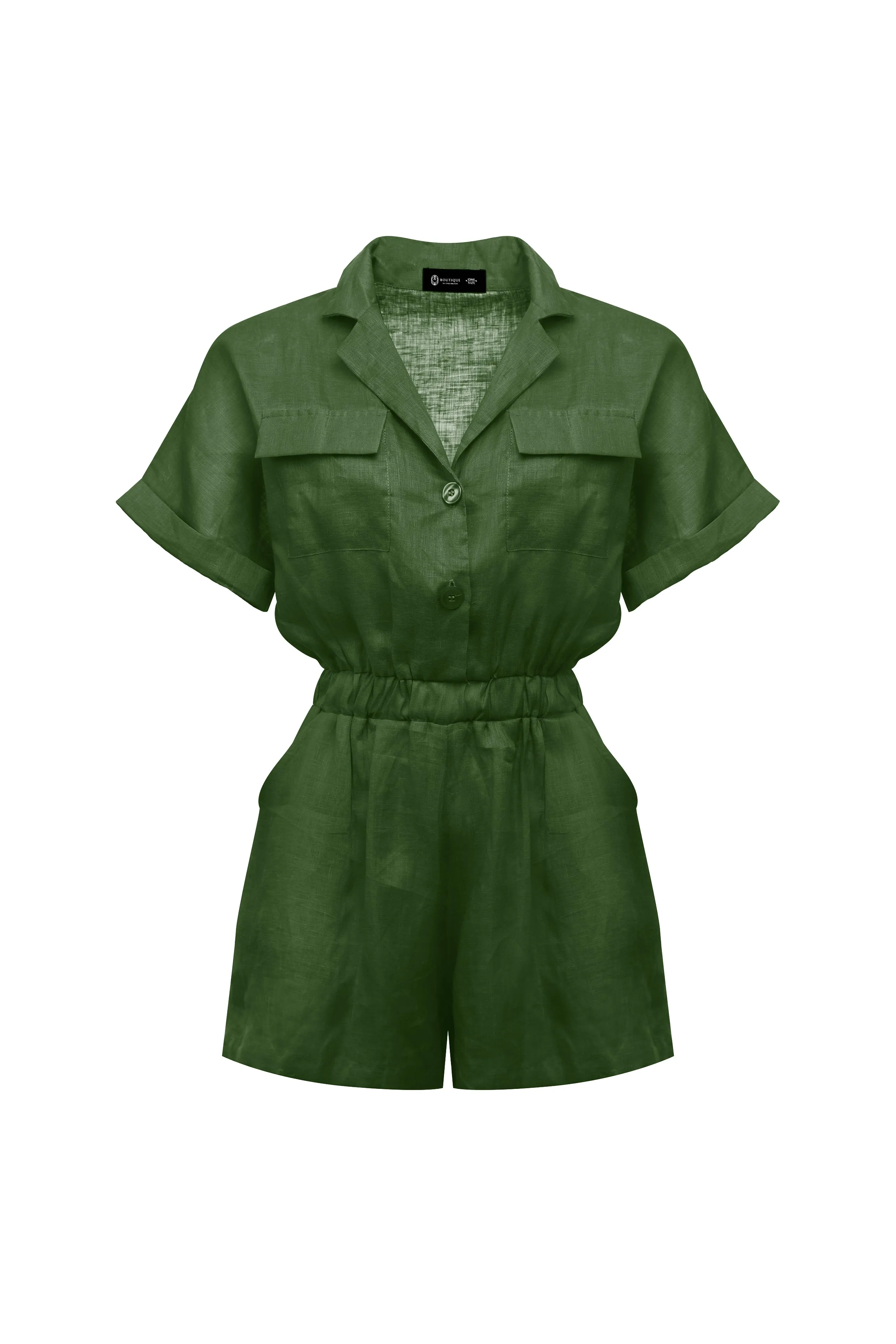 Sphinx, Linen, Playsuite sold by Love Anchor product image thumbnail 5