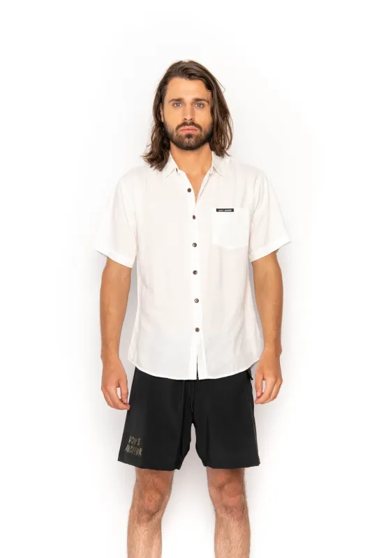 Men's Tropical Plain, Shirt sold by Love Anchor