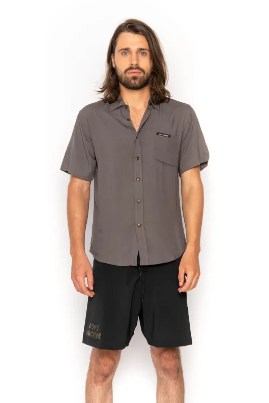 Men's Tropical Plain, Shirt sold by Love Anchor
