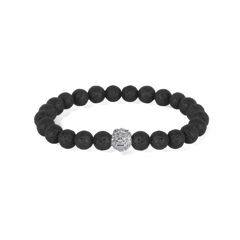 Bracelet Barong 8Mm Silver Oxydation sold by Love Anchor