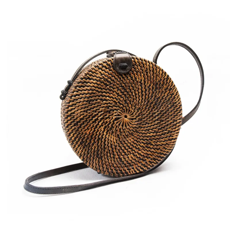 Wholesale-Rattan Bag Agnia sold by Love Anchor