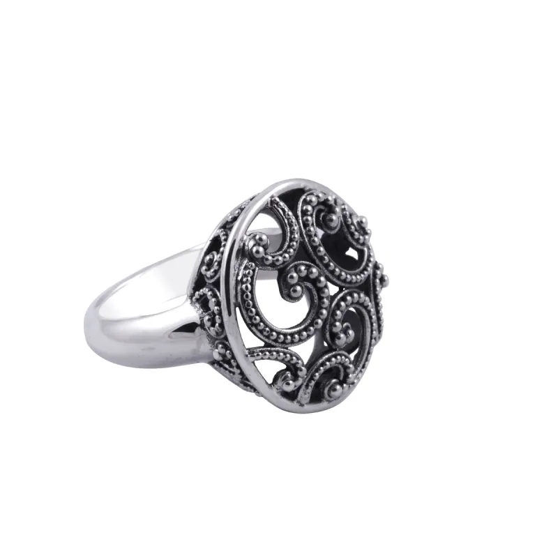 Ombak Segara Big Cocktail Ring sold by Love Anchor