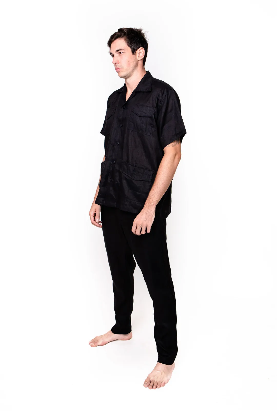 Mengening, Linen, Long Pants sold by Love Anchor product image thumbnail 3