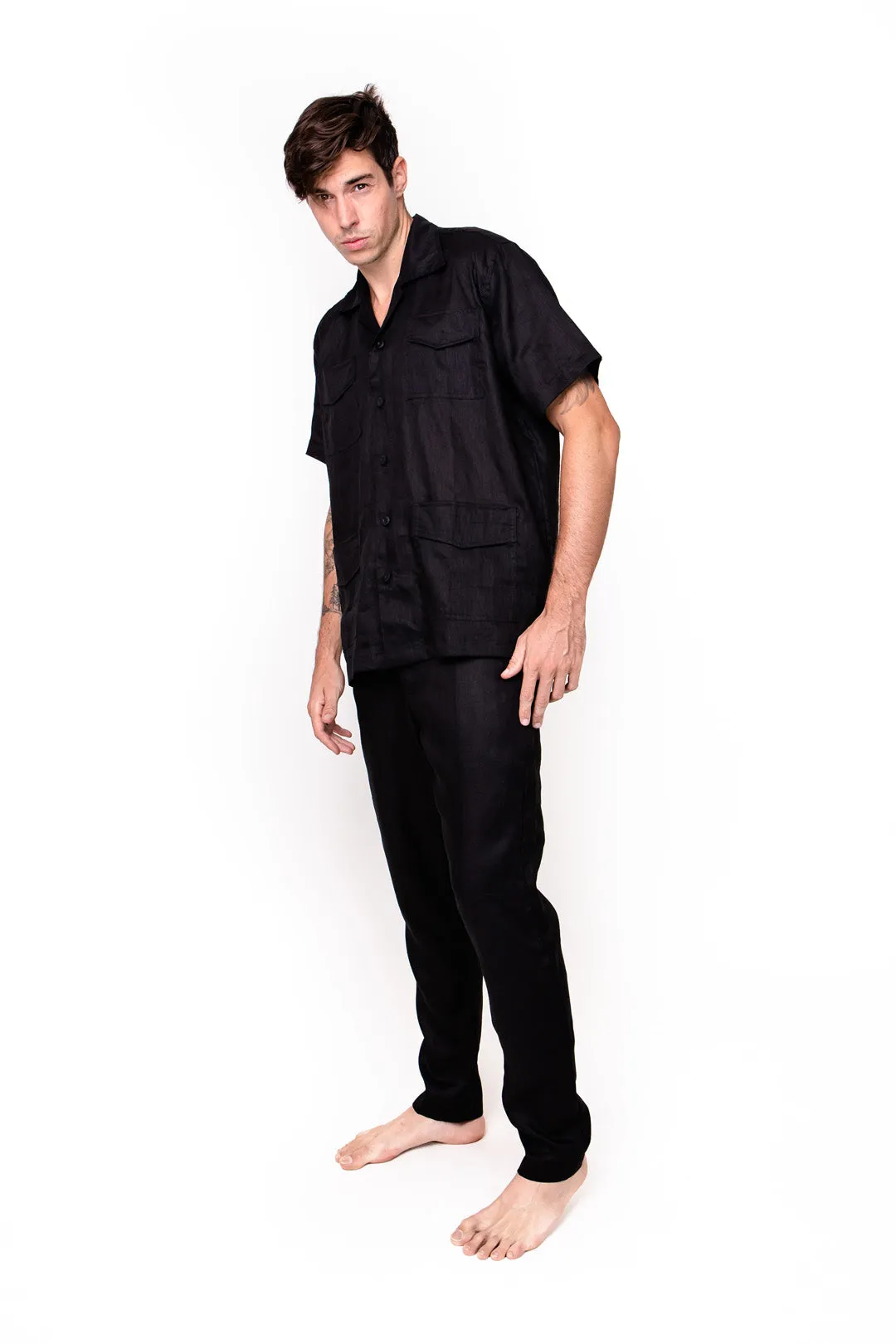 Mengening, Linen, Long Pants sold by Love Anchor