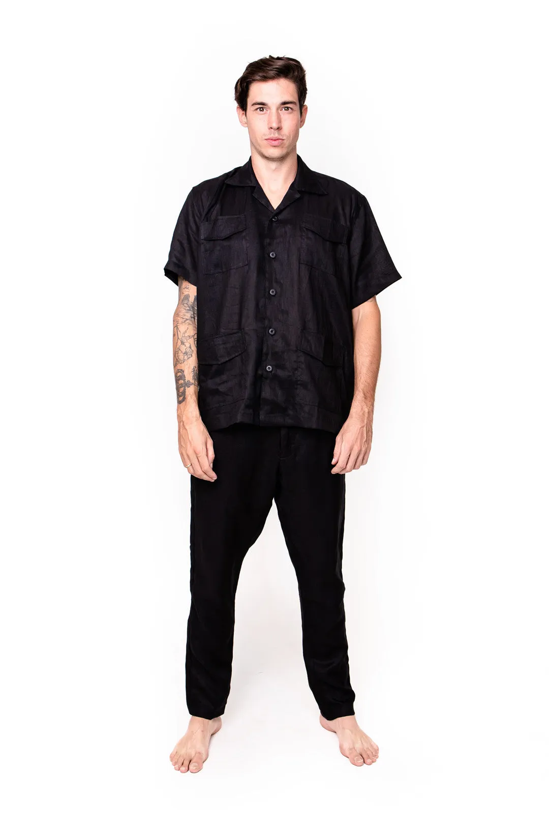 Mengening, Linen, Long Pants sold by Love Anchor product image thumbnail 2