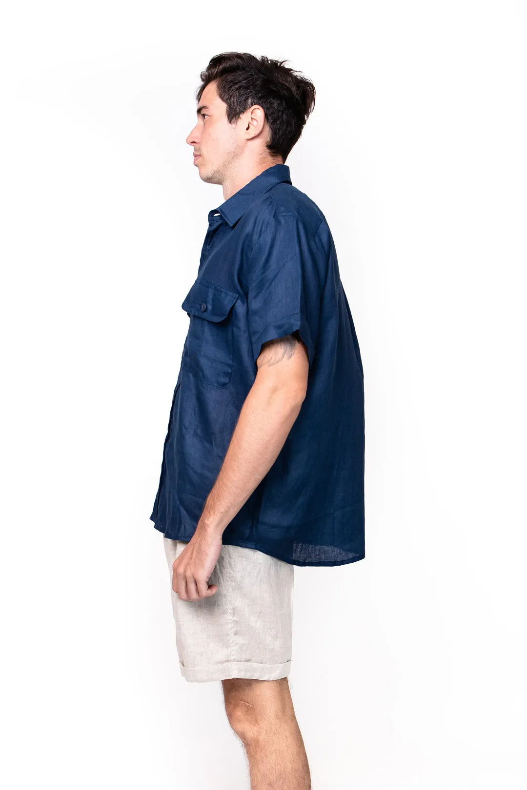 Pasut, Linen, Shirt sold by Love Anchor product image thumbnail 4
