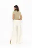 April, Plain, Knitted Crop Top sold by Love Anchor