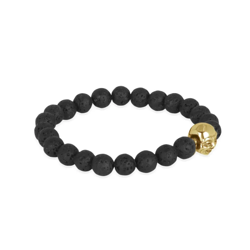 Bracelet Budha 8Mm Gold 22K sold by Love Anchor