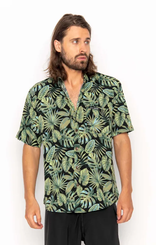 Men's Tropical Palm Shirt sold by Love Anchor