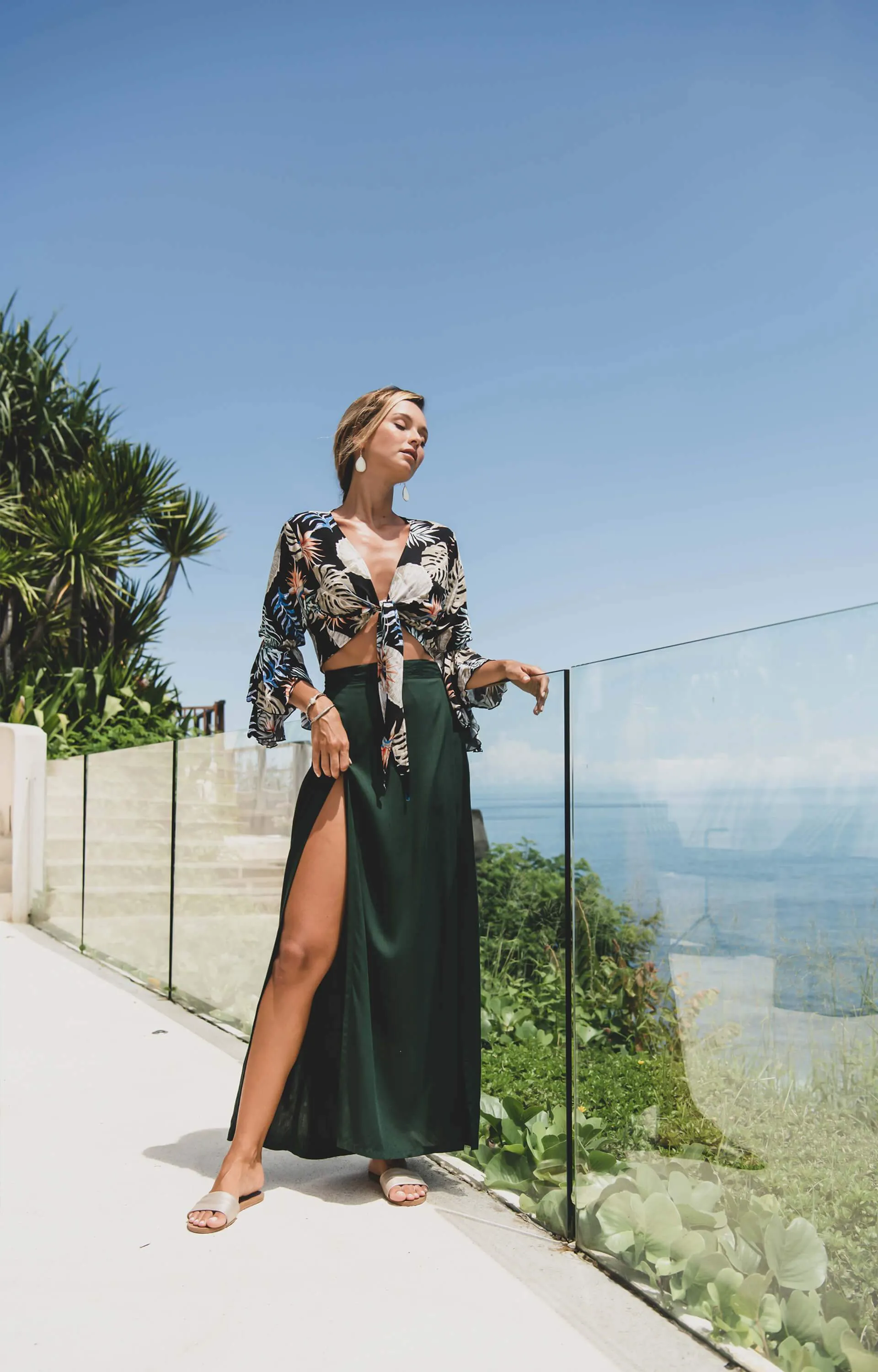 Tulip, Plain, Maxi Skirt sold by Love Anchor product image thumbnail 4