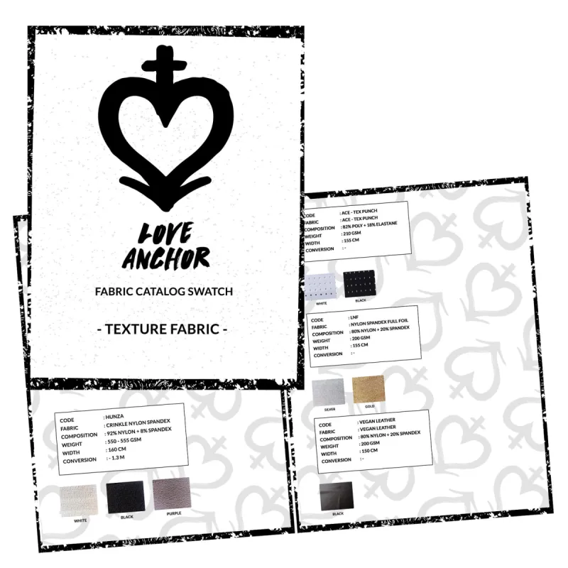 Swimwear Texture Fabric sold by Love Anchor