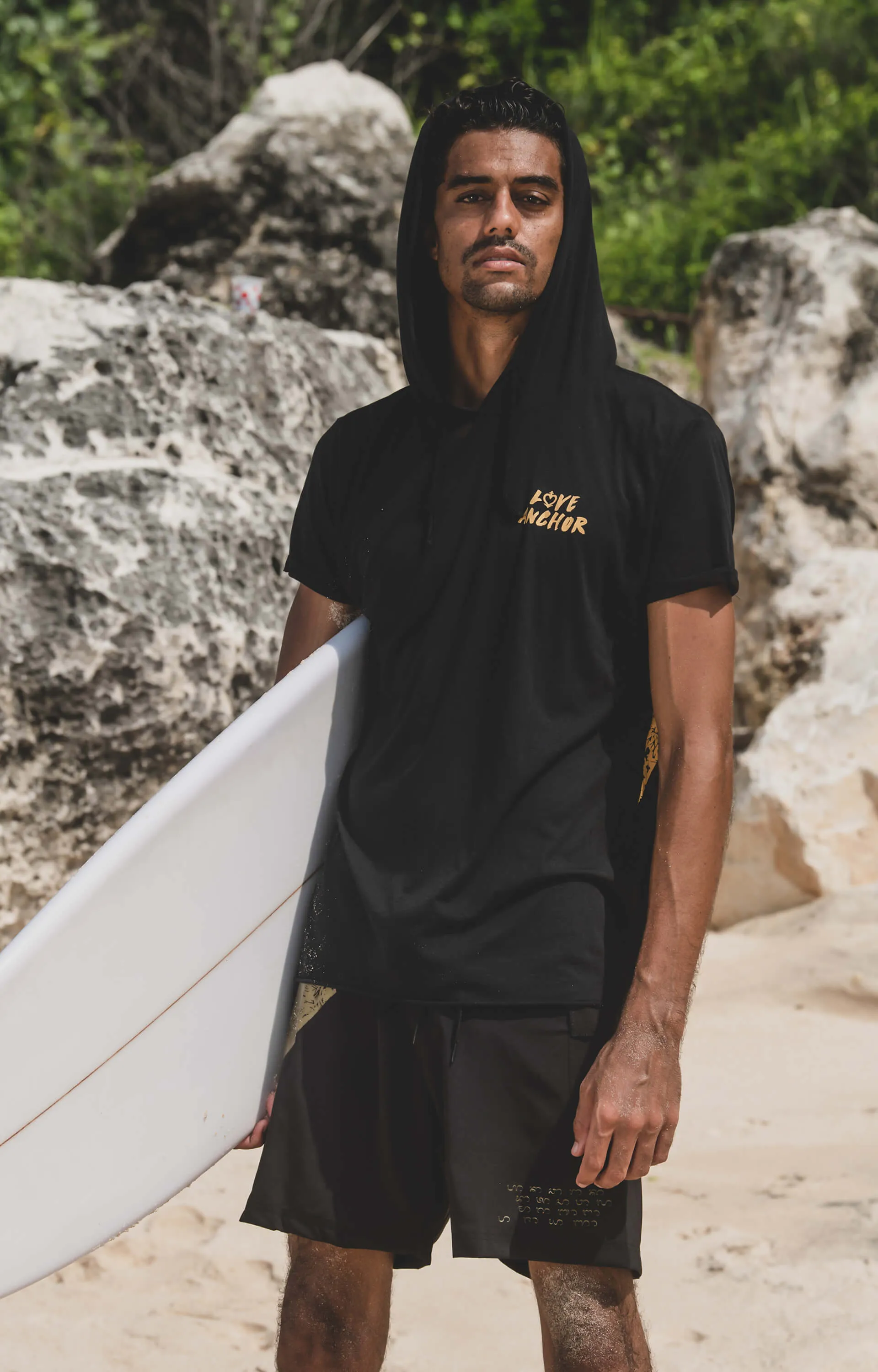 Gold Stripe, Plain, Men's Hoodie, Wholesale sold by Love Anchor product image thumbnail 4