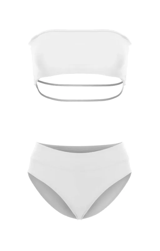 Set Bikini Top Luna-Bottom Adhira, Plain, Eco Friendly sold by Love Anchor