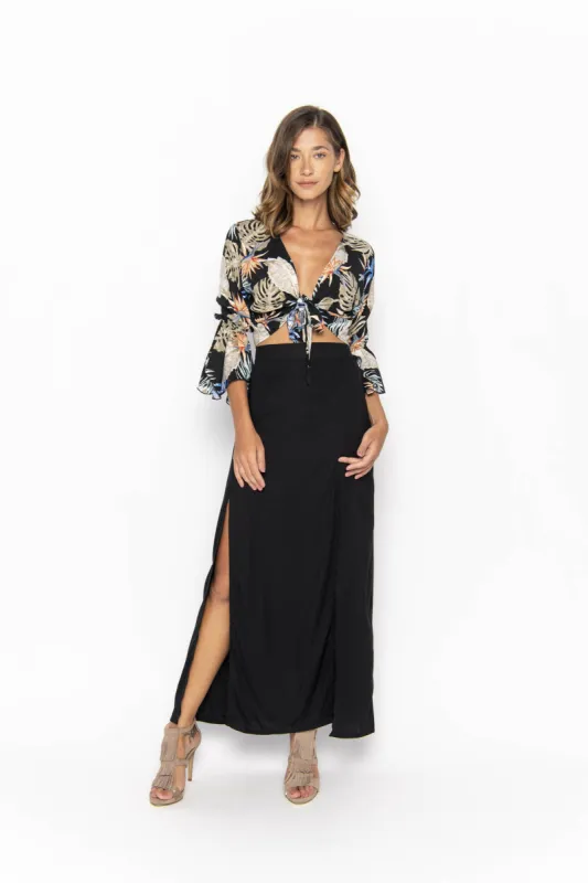 Tulip, Plain, Maxi Skirt, Wholesale sold by Love Anchor