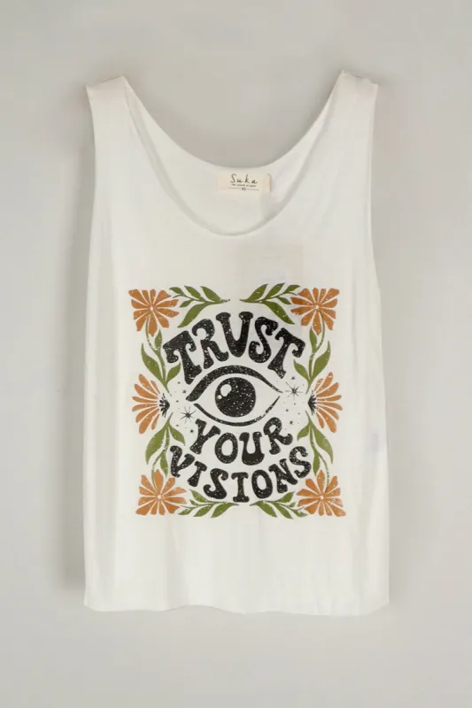 TOP SK ROWCUT TRUST YOUR VISIONS sold by Suennoaj