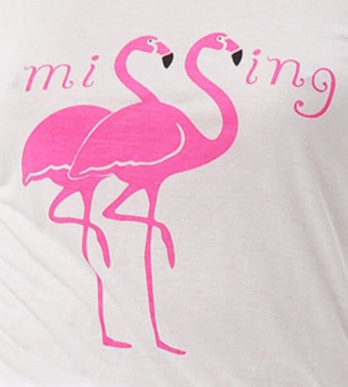T-Shirt Dew Twin Flamingo sold by Suennoaj product image thumbnail 5