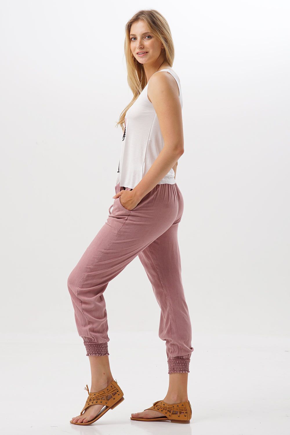 Top Rowcut Yoga Flamingo sold by Suennoaj product image thumbnail 2