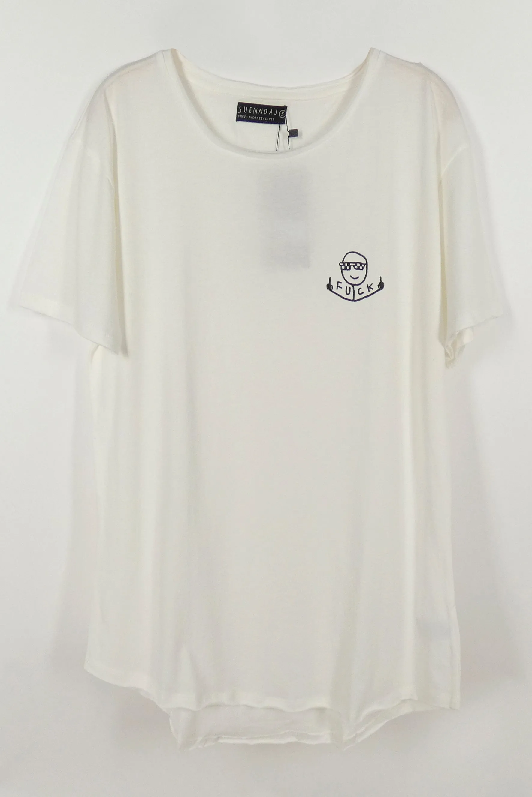 TEE LONG BACK STICK MAN FUCK sold by Suennoaj