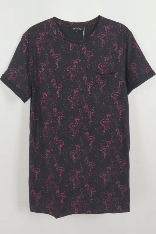 TEE LIPAT NEON FLAMINGGO sold by Suennoaj
