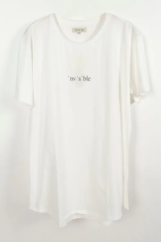 TEE LONG BACK INVISIBLE sold by Suennoaj