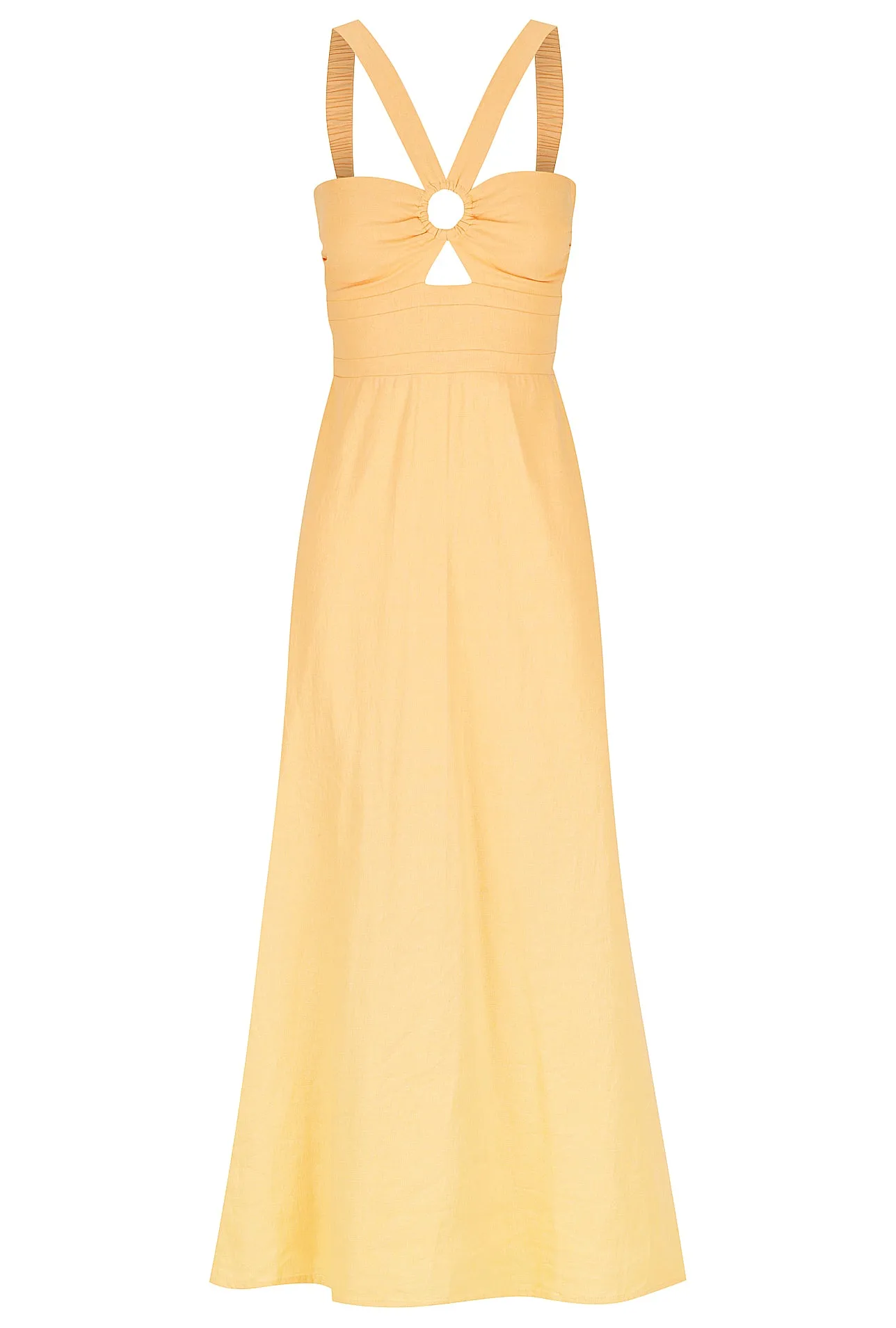 Solana Enso Dress - Melon sold by Pastel