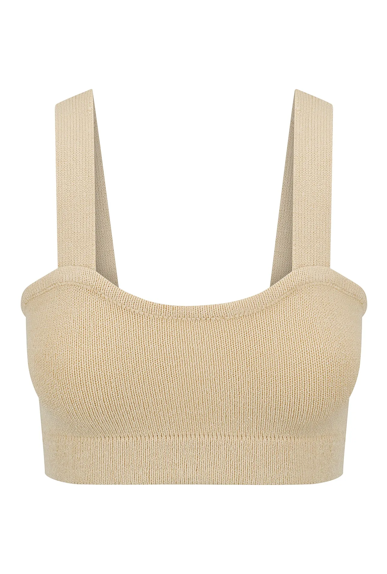 Gigi Knit Crop - Oatmeal sold by Pastel