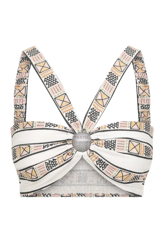 Blazing Border Enso Crop sold by Pastel