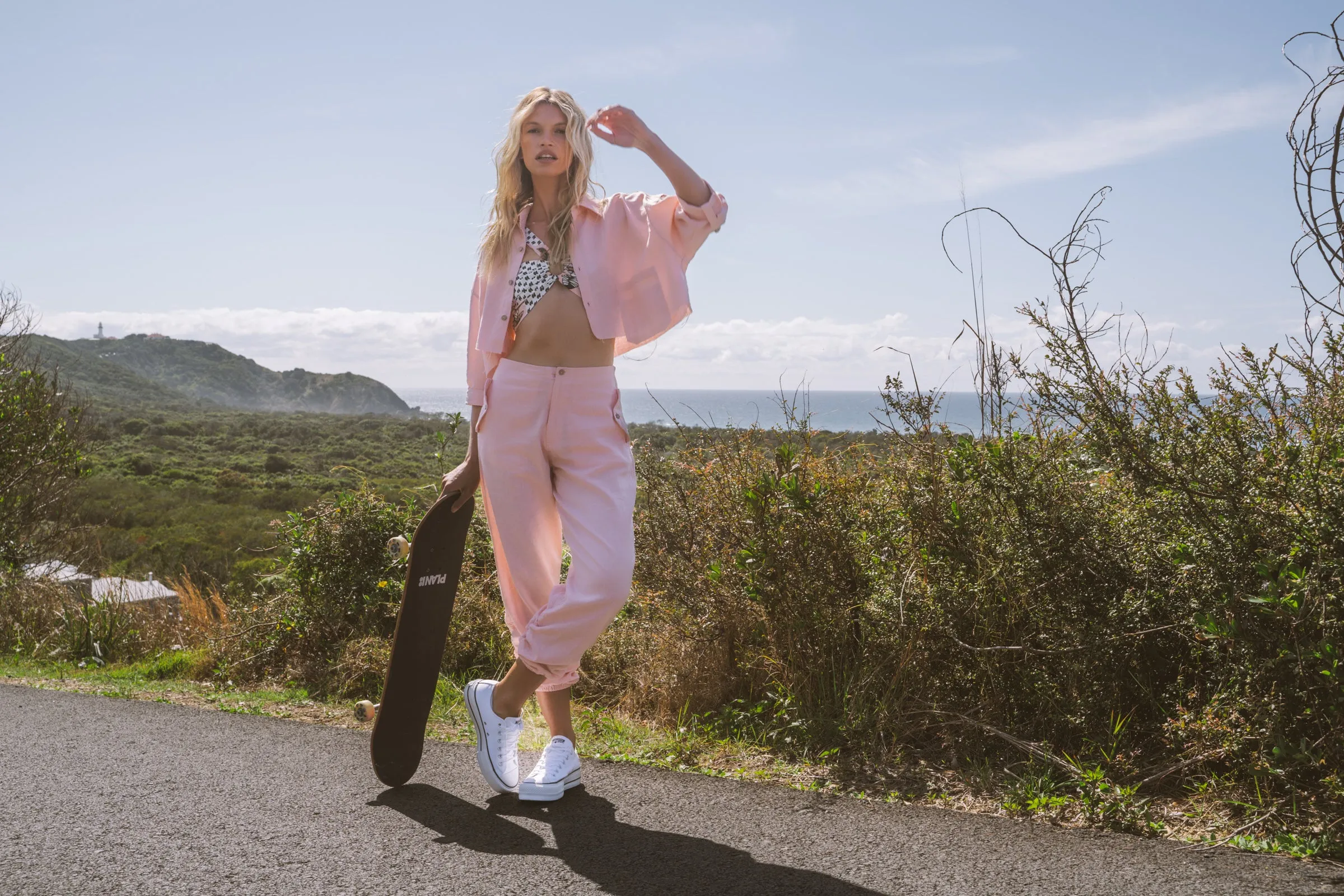 Solana Parachute Top - Rose sold by Pastel product image thumbnail 3