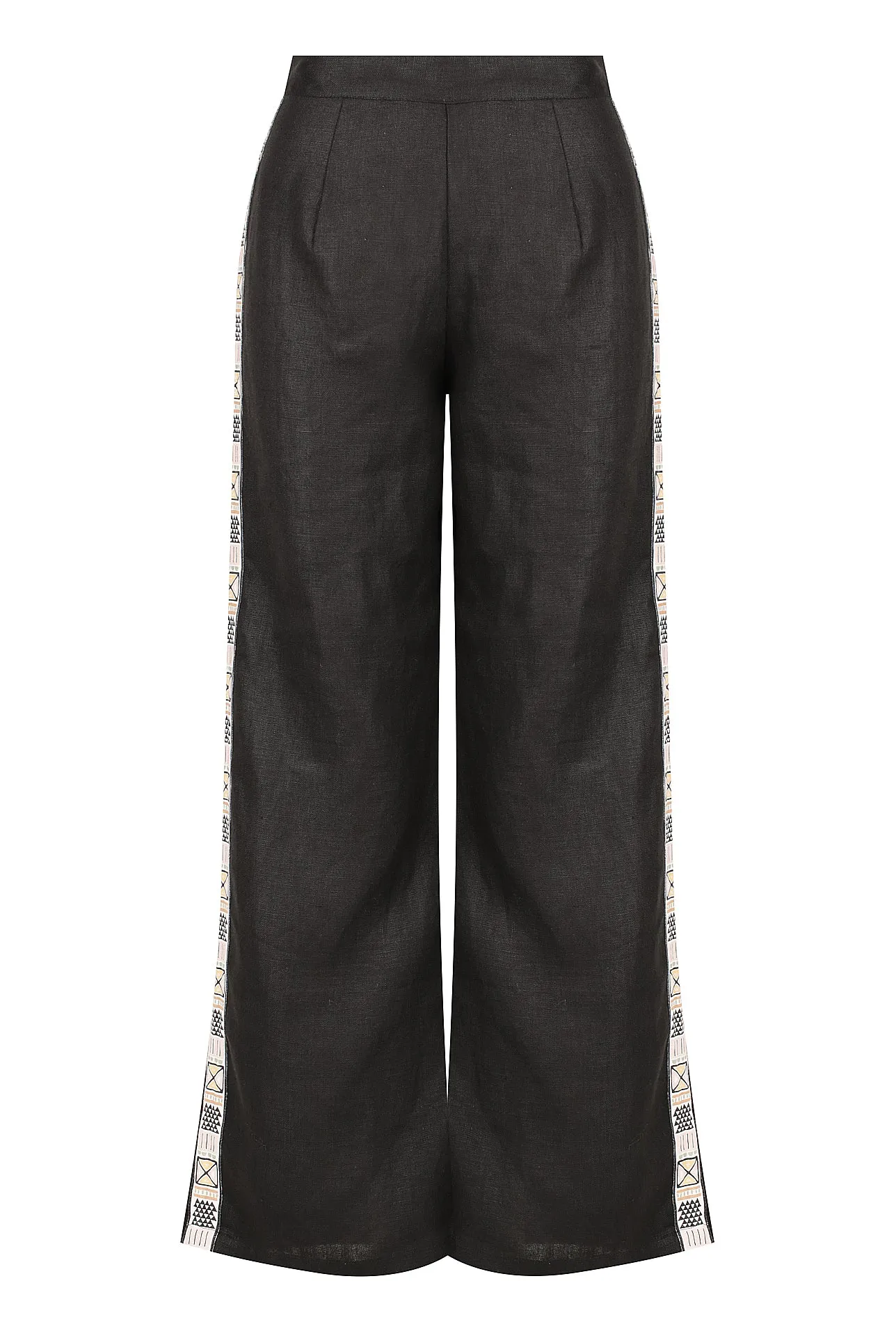 Blazing Border Pant - Black sold by Pastel