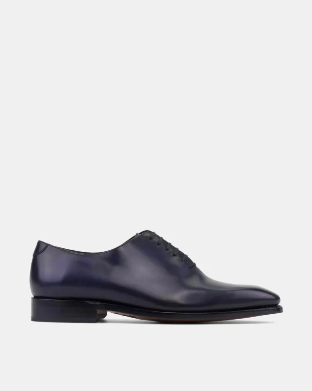 Vincent Navy Wholecut in 722 sold by Cobbler Union