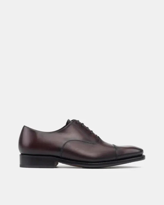 Ashford Oxblood Cap Toe Oxford - 722 sold by Cobbler Union