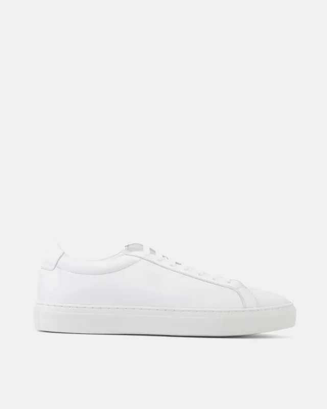 White Low Kick Dress Sneaker sold by Cobbler Union