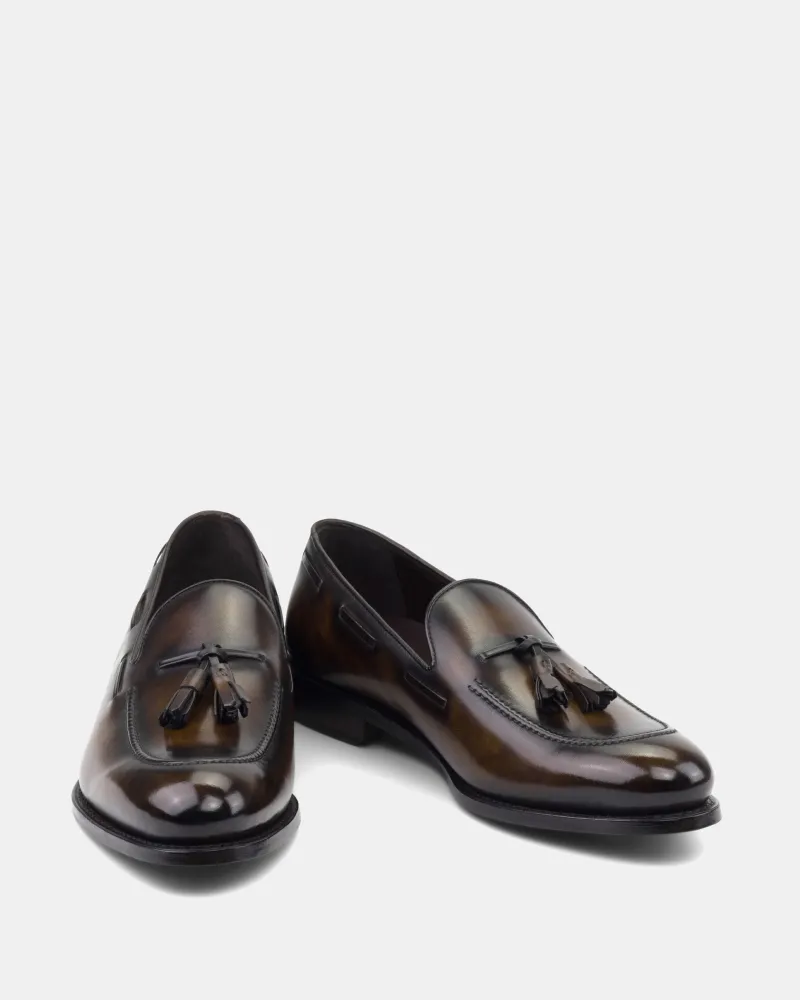 Thomas Tobacco Patina Tassel Loafer - 675 sold by Cobbler Union product image thumbnail 4