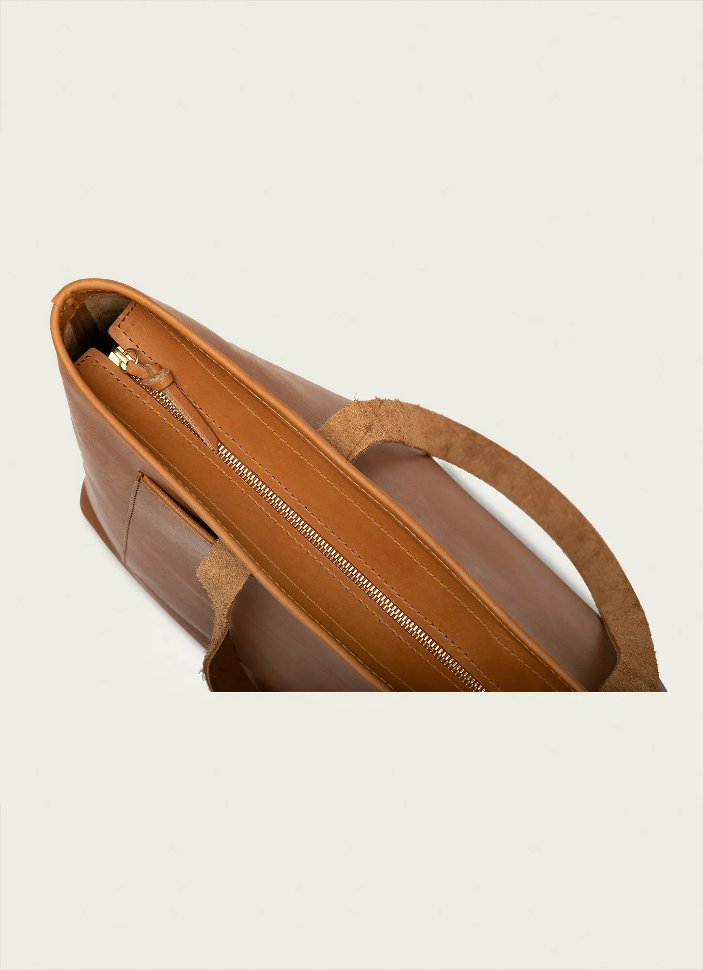 Oversized Zipper Tote sold by Cobbler Union product image thumbnail 4