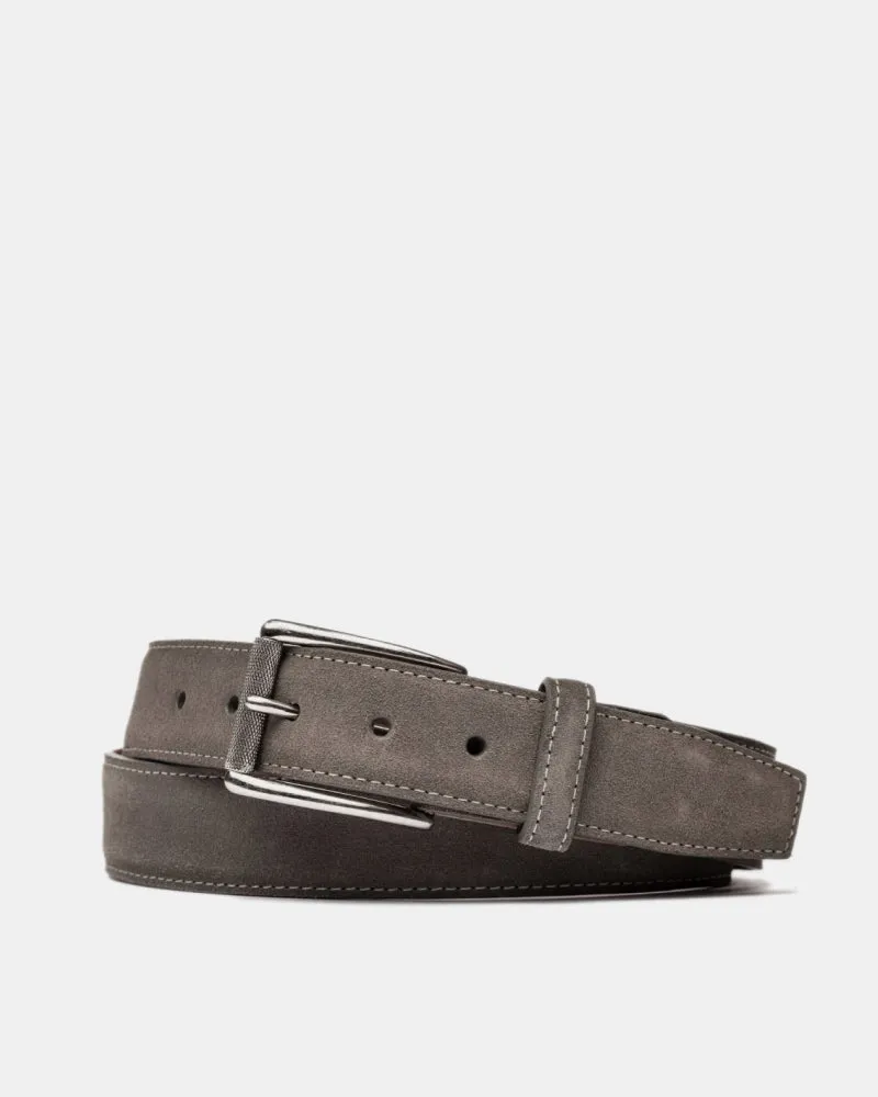 Suede Belt in Charcoal sold by Cobbler Union